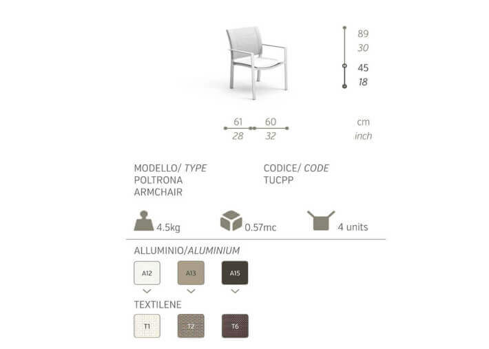 CHAISE DE TABLE DESIGN EMPILABLE BLANC TAUPE OU MOKA TOUCH  PAR TALENTI