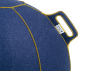 POUF ORIGINAL ET ERGONOMIQUE EN LAINE FEUTREE 4 COULEURS VLUV VELT 