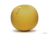 SIEGE BALLON - POUF ERGONOMIQUE TURQUOISE JAUNE ROUGE BEIGE OU ARGENT - VLUV LEIV