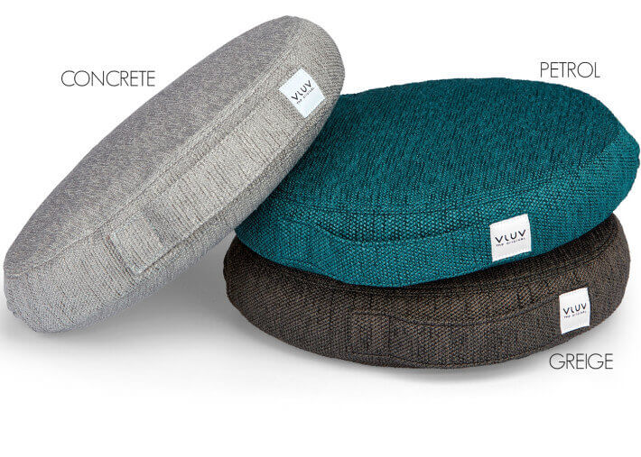 Coussin PIL&PED STOV en tissu bouclé Vluv