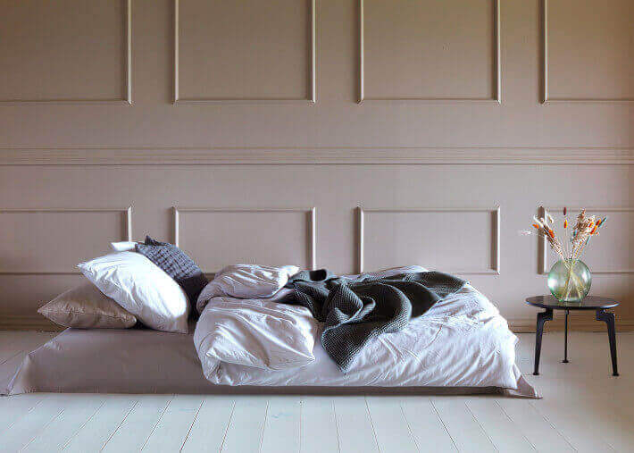 CANAPE MERIDIENNE CONVERTIBLE EN LIT 1-2 PLACES GRIS OU VERT SIGMUND PAR INNOVATION LIVING