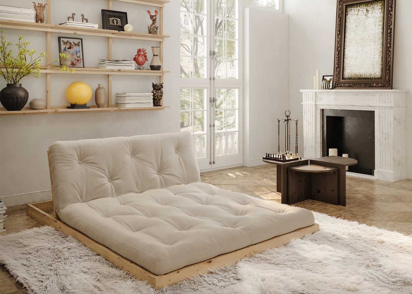 Aménagement d’un petit salon avec mobilier adapté Aménagement d’un petit salon avec mobilier adapté
