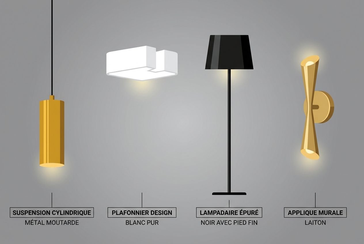 Luminaire design pour salon : comment bien le choisir ?