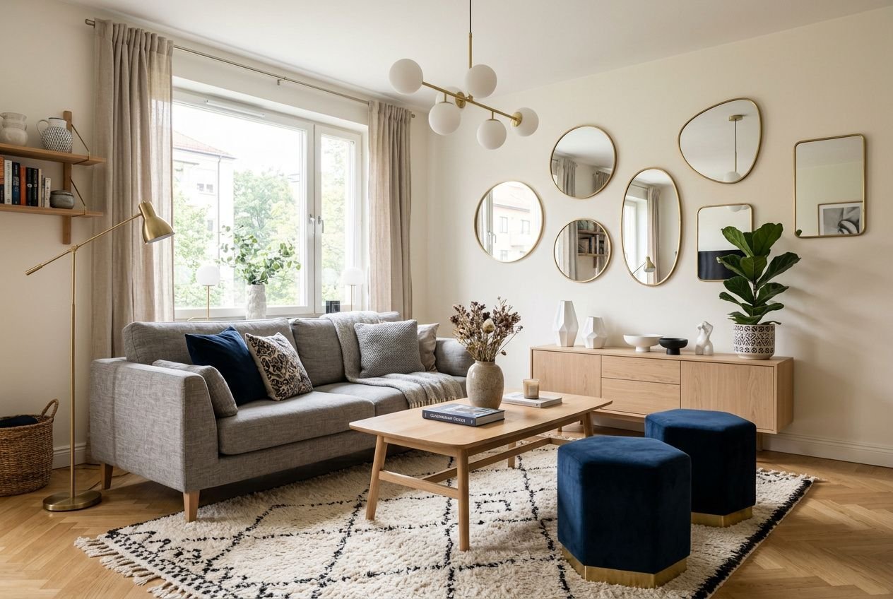 Tendances design intérieur 2026 : formes, matières & mobilier